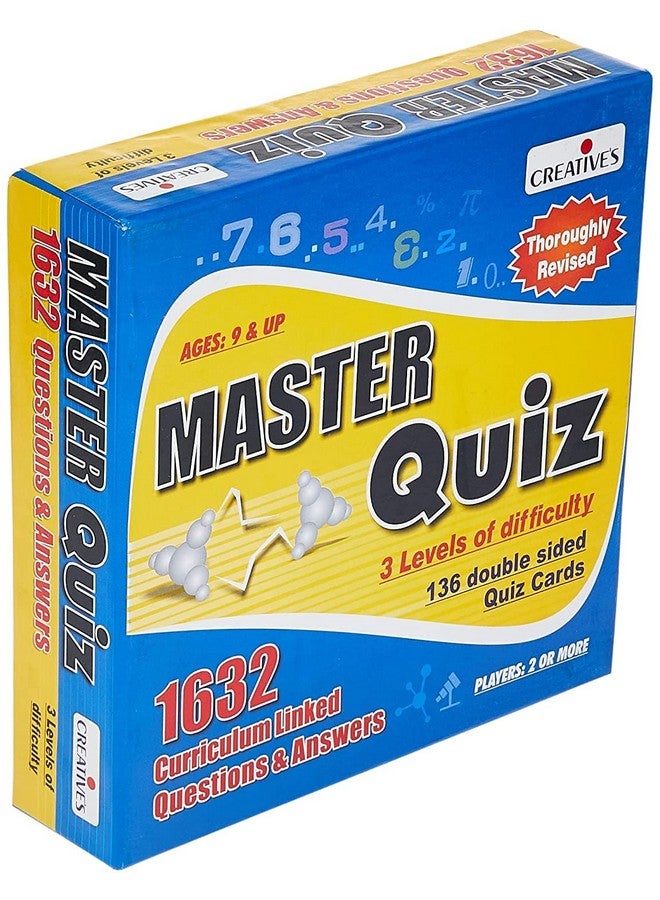 Creative's Educational Aids P. Ltd.-Cre0820 Master Quiz (Multi-Color) For Kid - Image 1