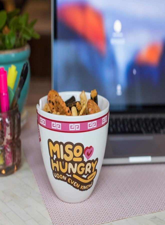 توينك طقم عشاء ياباني من توينك ميسو هانغري | وعاء رامين سعة 16 أونصة وعيدان تناول الطعام - Image 5