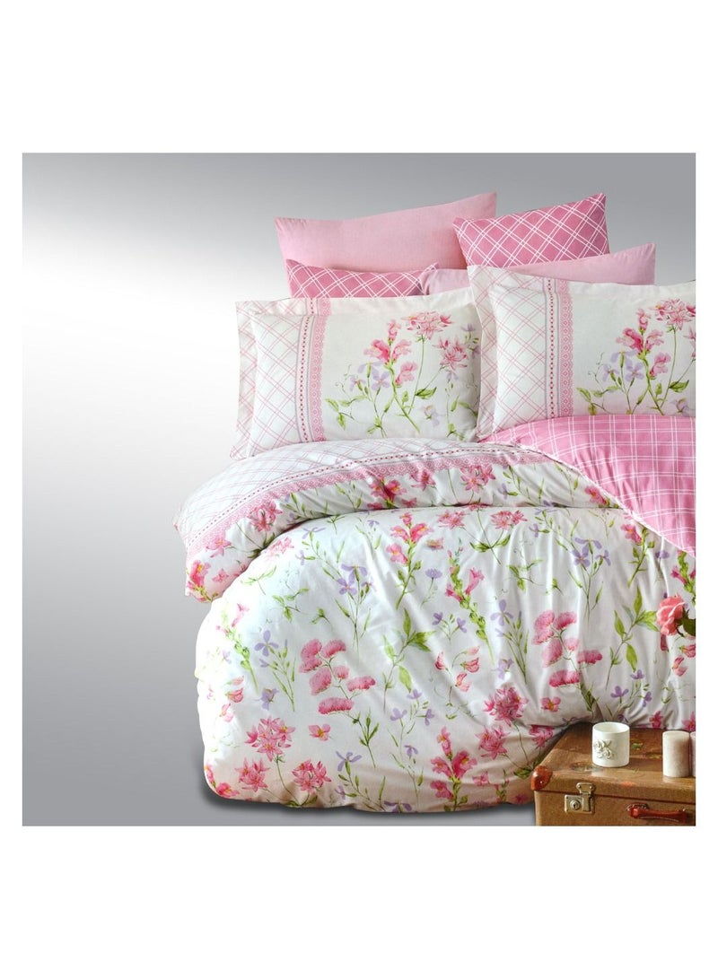 Family Bed Flat Bed sheet Set 100% Cotton 3 pieces size 180 x 250 cm Model 1018 from Family Bed  - Image 2