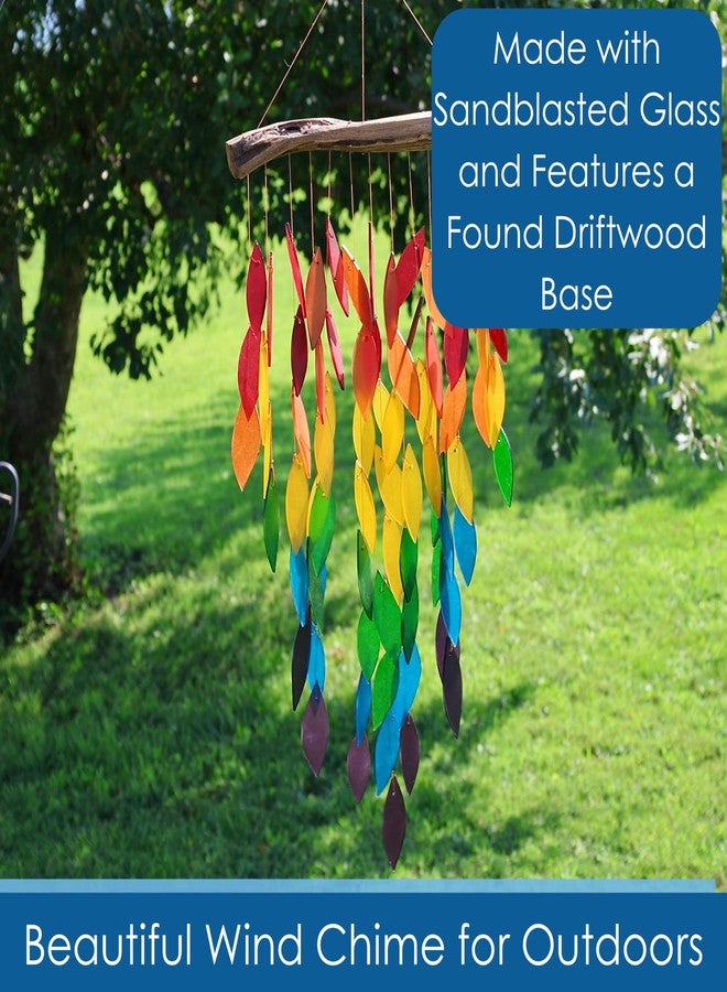 Gift Essentials Waterfall Chime Blue Handworks Rainbow Deluxe - Image 3