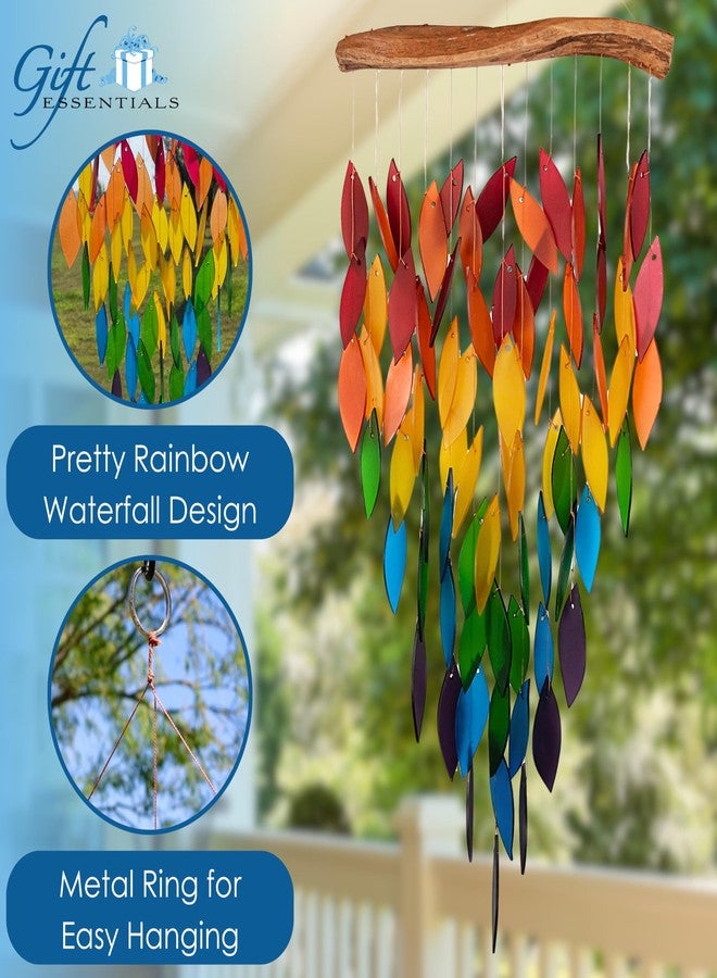 Gift Essentials Waterfall Chime Blue Handworks Rainbow Deluxe - Image 2