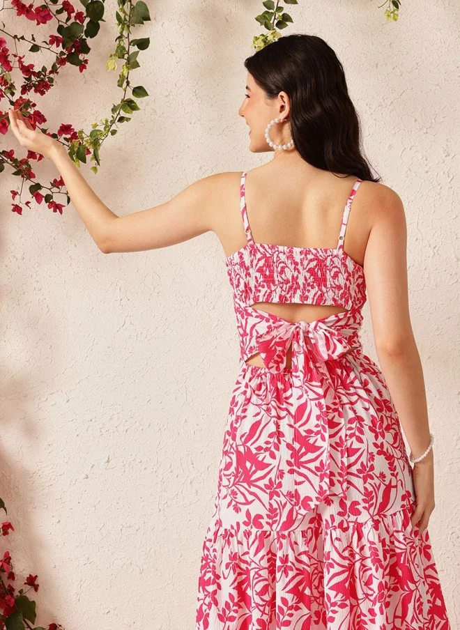 STREET 9 Floral Print Maxi Dress for Women