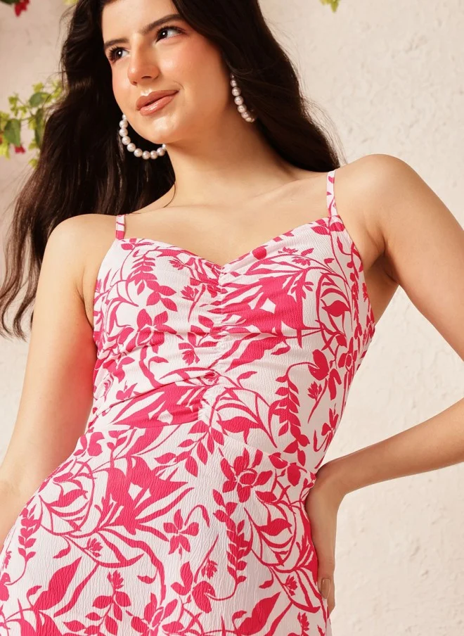 STREET 9 Floral Print Maxi Dress for Women