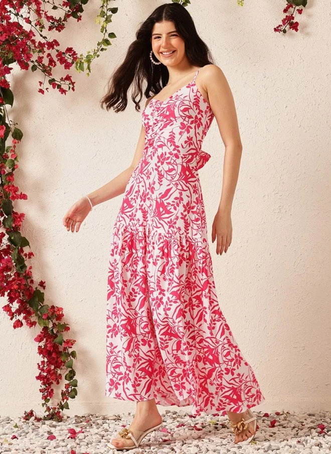 STREET 9 Floral Print Maxi Dress for Women