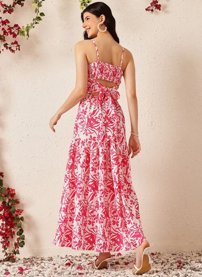 STREET 9 Floral Print Maxi Dress for Women