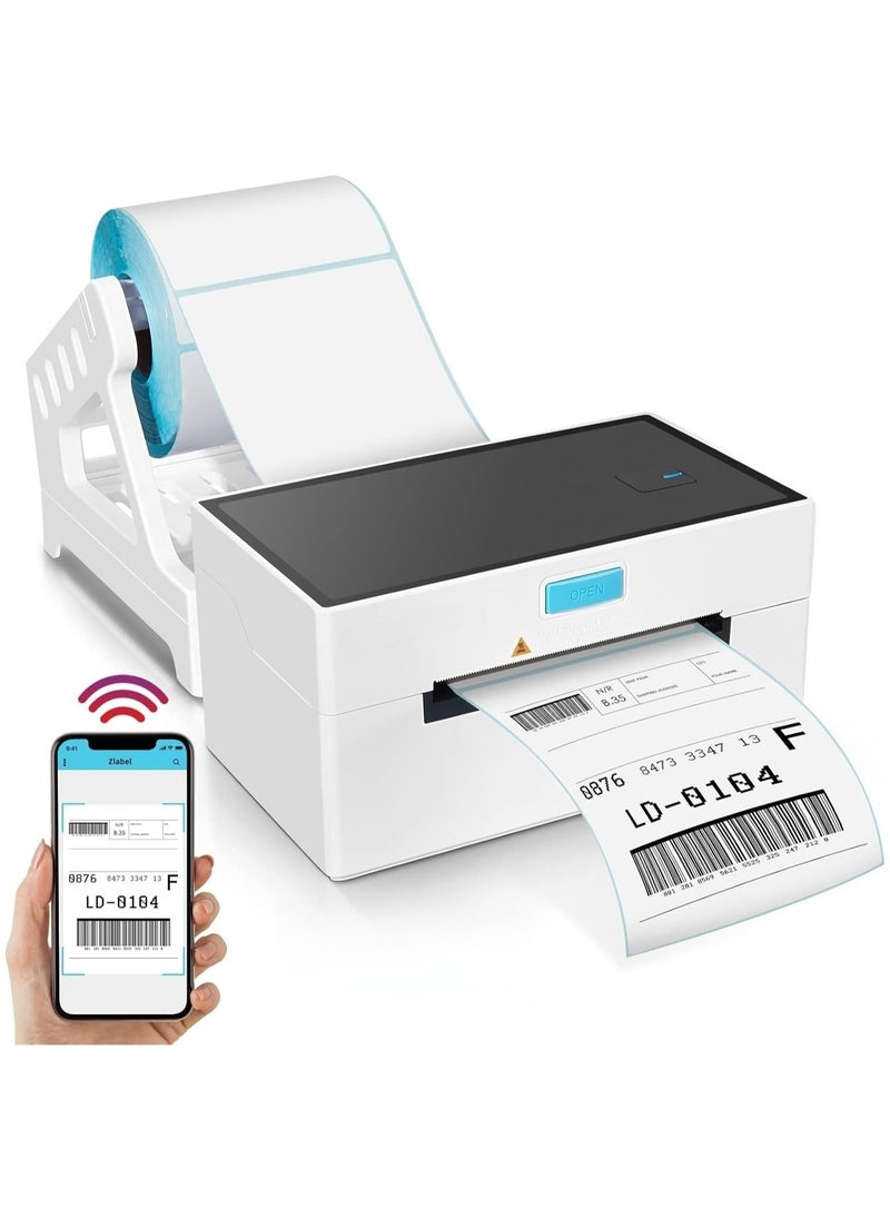 XiuWoo Wireless Thermal Shipping Label Printer, 160mm/s 4×6 Label Maker Machine for Small Business Home Packages, Support Shopify, UPS, FedEx, USPS, Multiple Systems  - Image 1