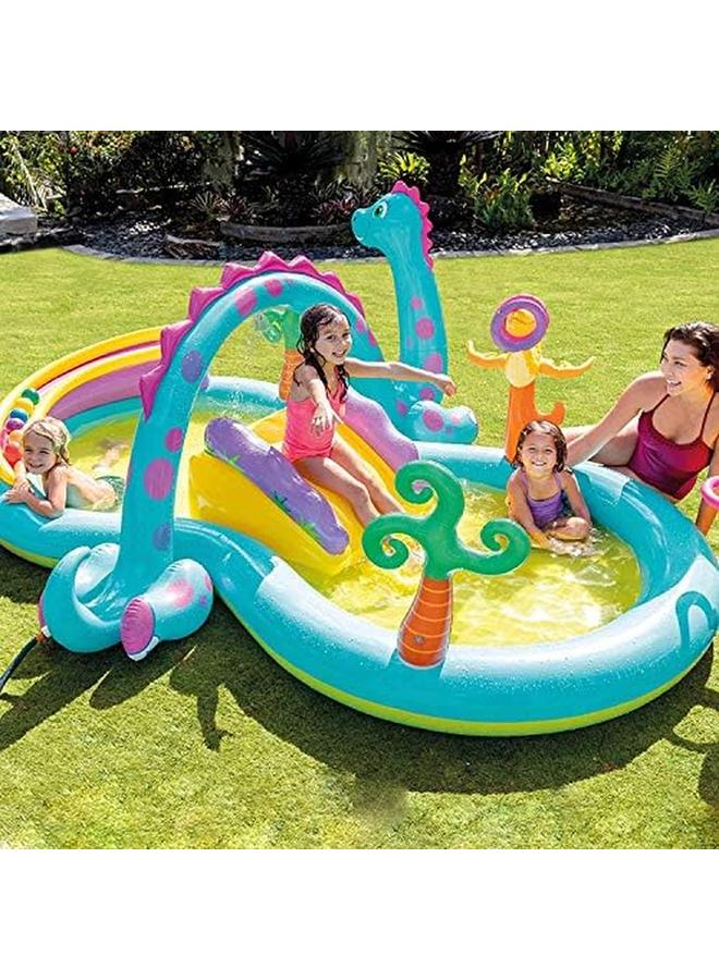 INTEX Dino Slide And Pool Multi Color 57135 - Image 3