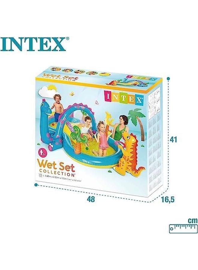 INTEX Dino Slide And Pool Multi Color 57135 - Image 2