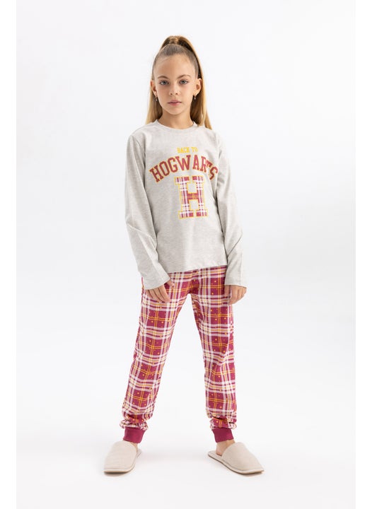 Girl 2 piece Regular Fit Harry Potter Licensed Knitted Pyjamas