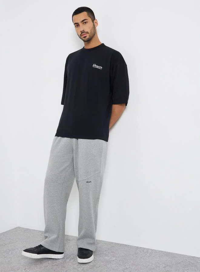 Styli Men Grey Oversized Joggers