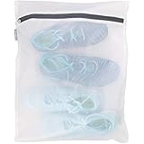 InterDesign InterDesign Large Mesh Laundry Bag for Delicates in-Wash Cleaning, Bras, Underwear, 16" x 0.5" x 20", White  - Image 1