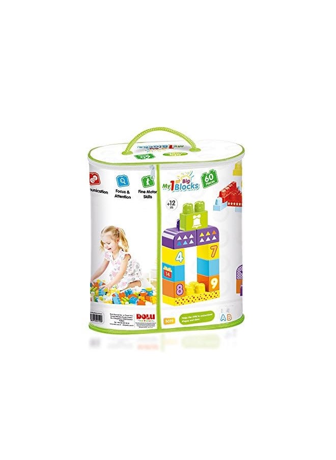 Dolu - Building Blocks Construction Building Blocks 60 Pieces - Image 1