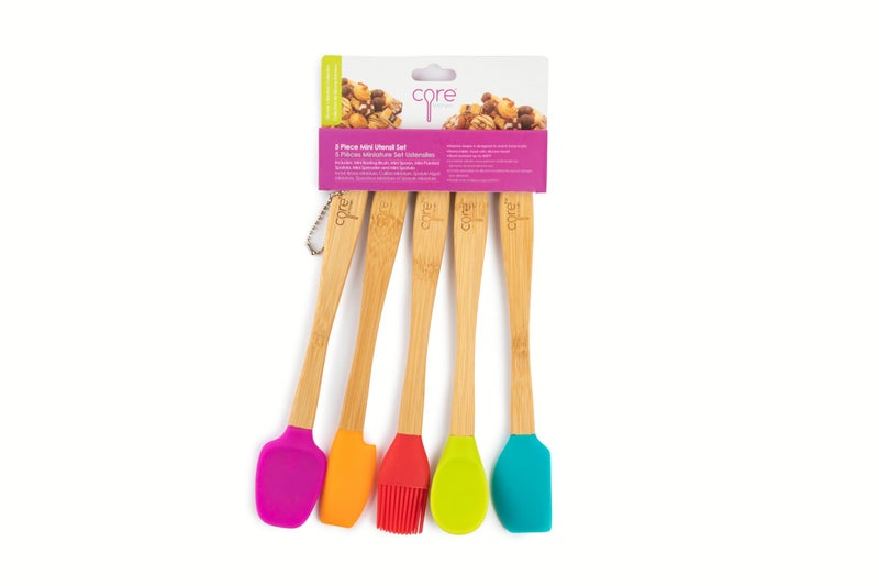 Core Kitchen 5 Piece Crete Mini Utensil Set
