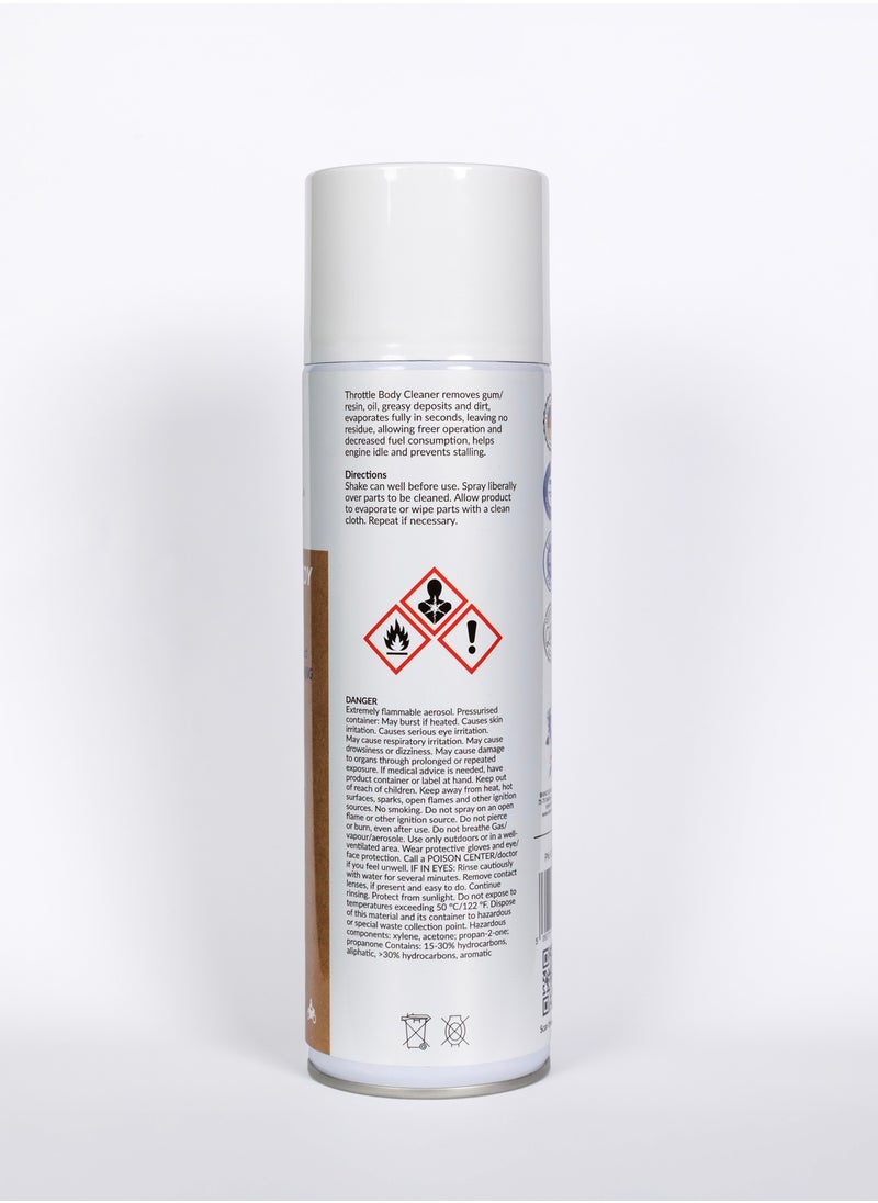 RHINOMOTIVE - RHINOMOTIVE Car Throttle Body Cleaner – Auto Treatment Engine Performance - Removes Dirt, Deposits, Resin, Oil – Made in Germany - 500ml - Image 1