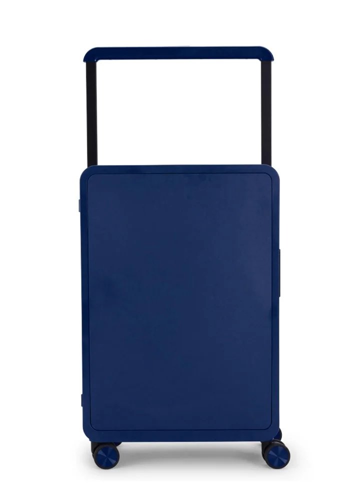 LIMRA Travel Bag From Limra Made Of PC Luggage Trolley Size 24 inch Color Blue
