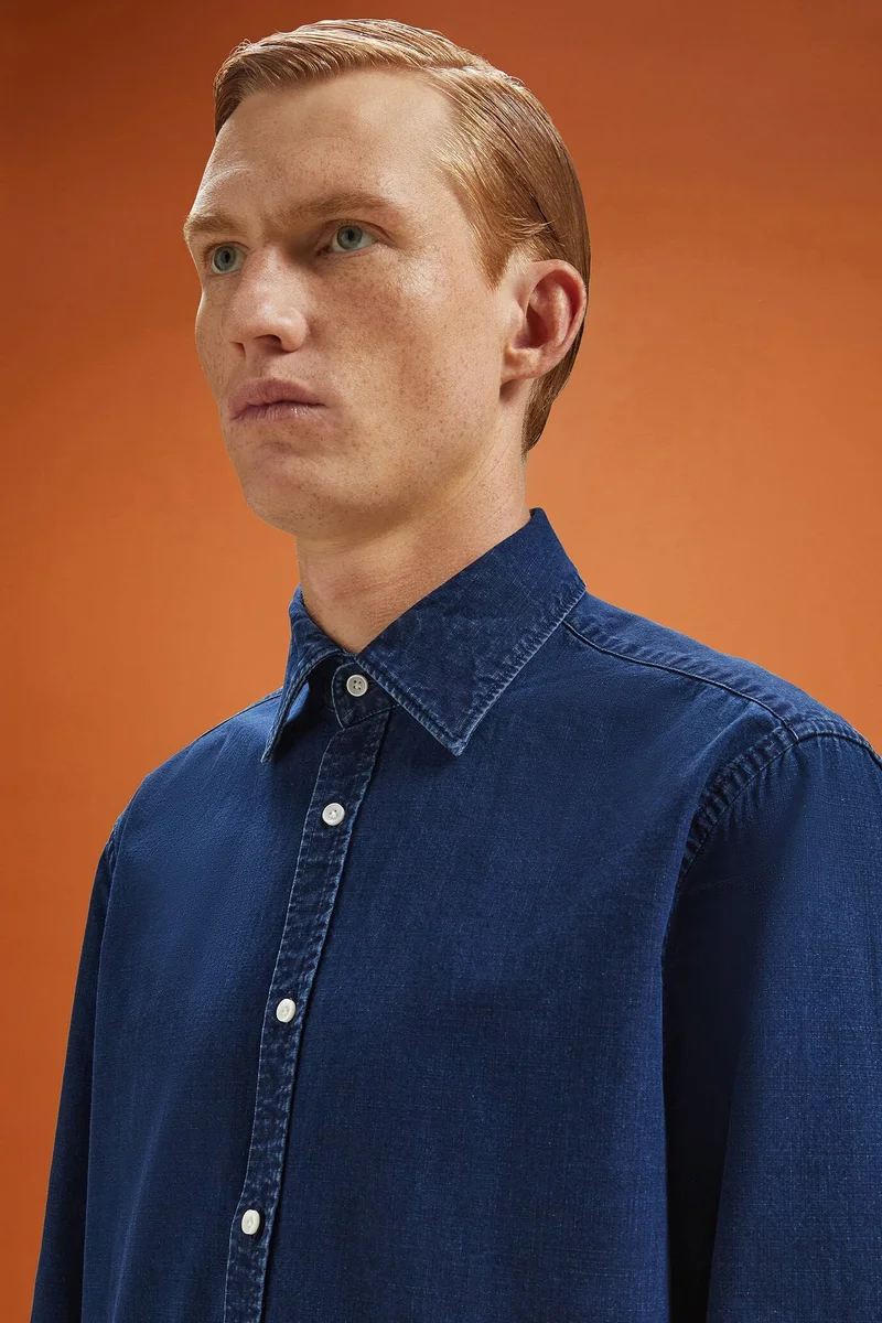 Doppelganger  Men's casual shirt - Denim for Men | Best Price UAE