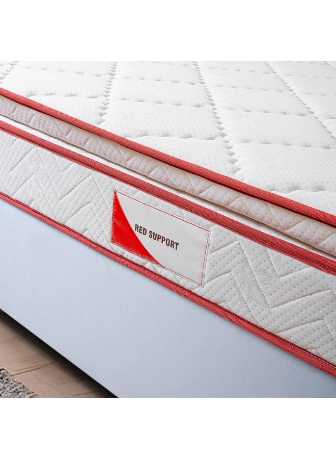 Bed and Mattress Zone Red Support Pillow Top Medical Mattress 200x180x23cm King Size - Image 2