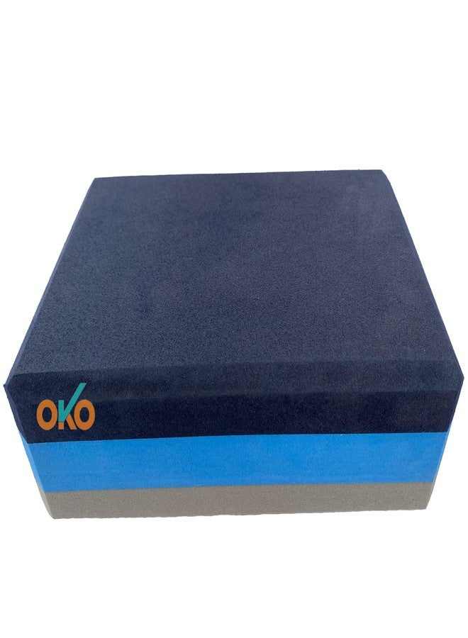 OKO Yoga Block | Yoga Brick High Density EVA Foam Non-Slip Workout Bricks to Improve Poses Balance Flexibility - Image 5