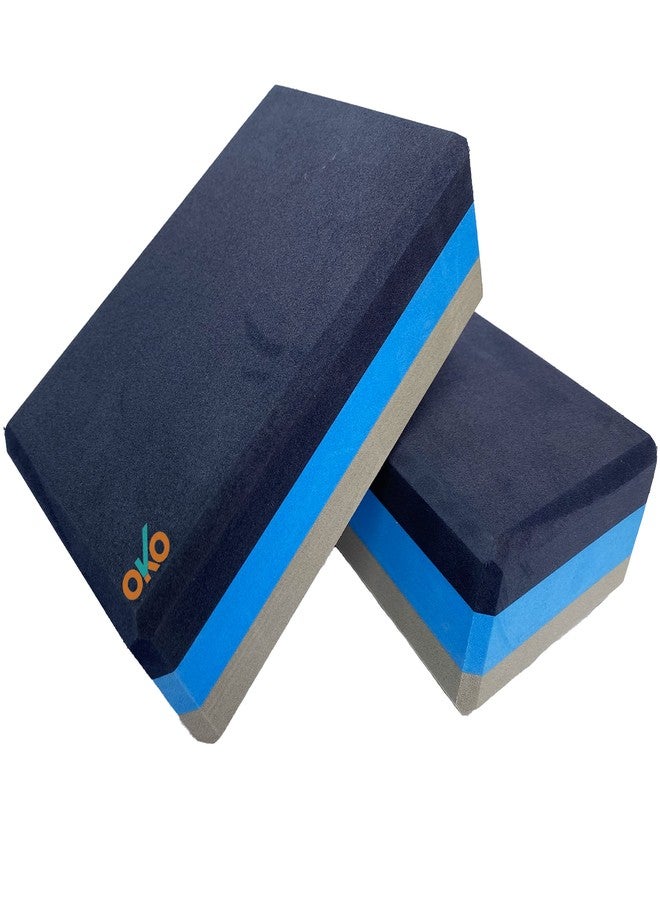 OKO Yoga Block | Yoga Brick High Density EVA Foam Non-Slip Workout Bricks to Improve Poses Balance Flexibility - Image 3