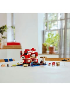 LEGO LEGO Minecraft The Mooshroom House 21270 Building Set (500 Pieces)  - Image 5