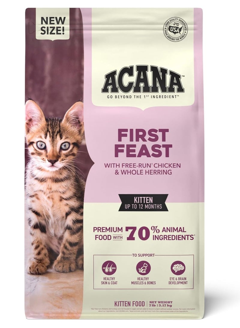 acana Kitten - Chicken with Herring Dry Cat Food Acana - 1.8 KG - Image 1
