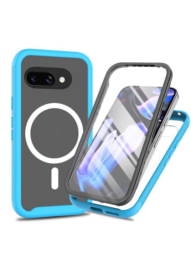 اس-توب جراب لهاتف Google Pixel 9a Starry Sky بلون سادة من سلسلة MagSafe مع غلاف PET - Image 1