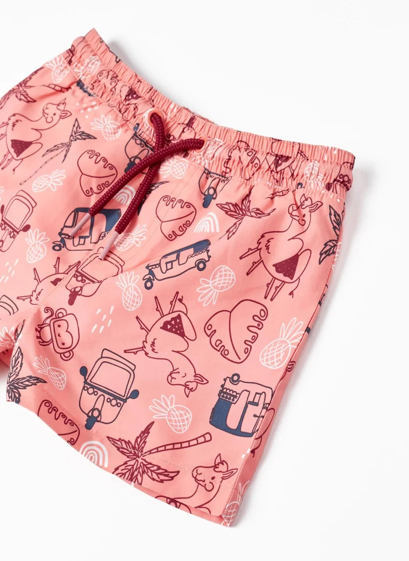 Zippy Swim Shorts with Pattern for Baby Boys