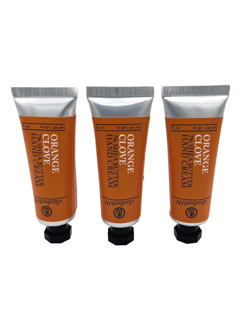 elizabeth W - elizabeth W Orange Clove Hand Cream 168 Ounce Set of 3 - Image 1