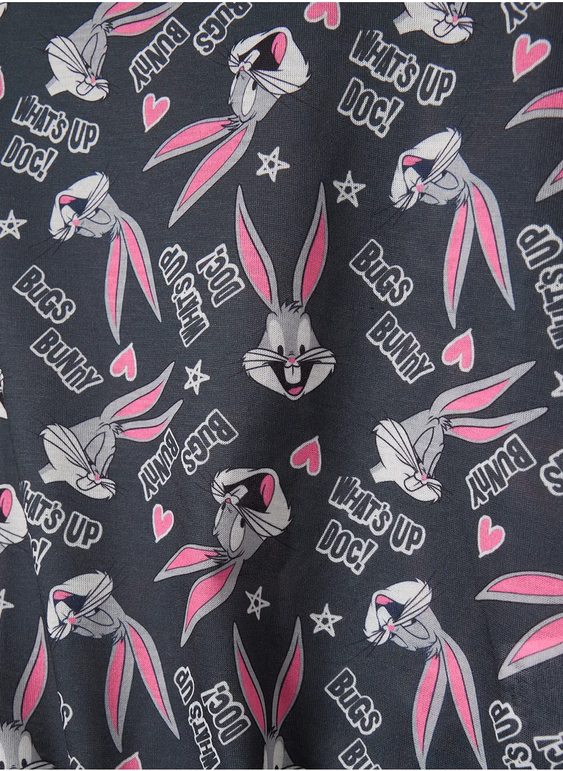 KOTON Bugs Bunny Licensed Printed T-Shirt