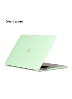 Generic Applicable To MacBook Air Pro Frosted Crystal Cream Shell Protective Case Apple Laptop Protective Case-Color:Cream Green-Applicable Model:11.6 Air (A1370/A1465)  - Image 1