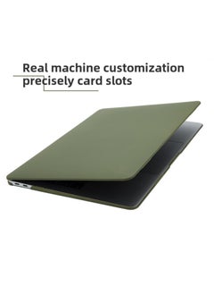 Generic Applicable To MacBook Air Pro Frosted Crystal Cream Shell Protective Case Apple Laptop Protective Case-Color:Cream Green-Applicable Model:11.6 Air (A1370/A1465)  - Image 4