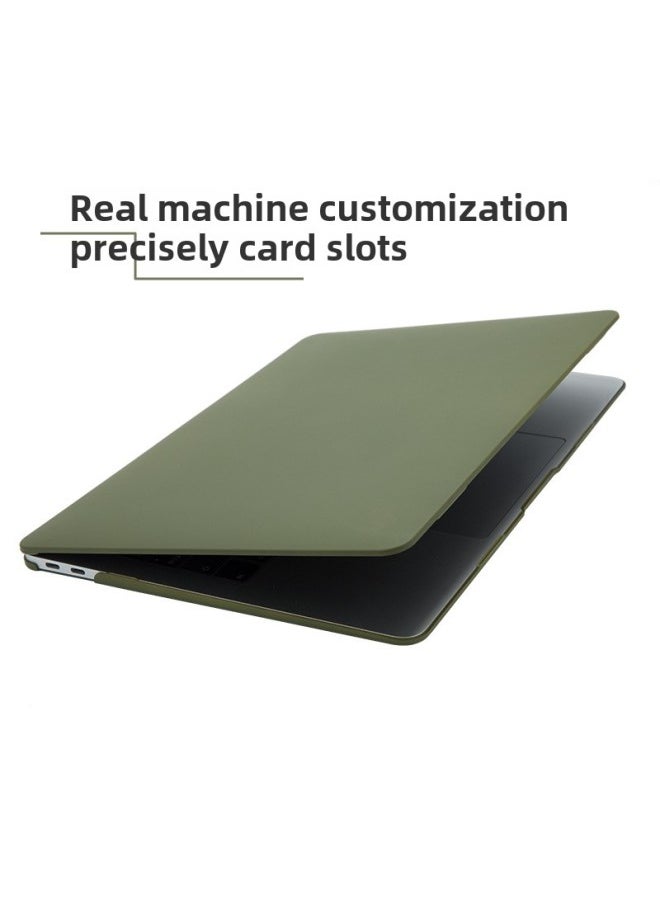 Generic - Applicable To MacBook Air Pro Frosted Crystal Cream Shell Protective Case Apple Laptop Protective Case-Color:Cream Green-Applicable Model:11.6 Air (A1370/A1465) - Image 1
