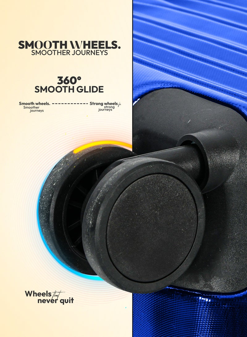 STARLIFE Suitcase Set of 4 PCS ABS Hardside Travel Luggage Bag - Image 5