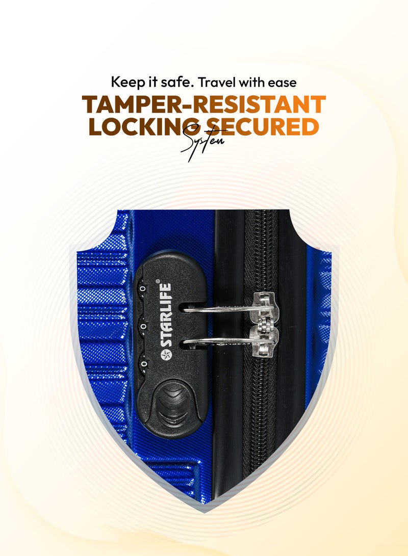 STARLIFE Suitcase Set of 4 PCS ABS Hardside Travel Luggage Bag - Image 4