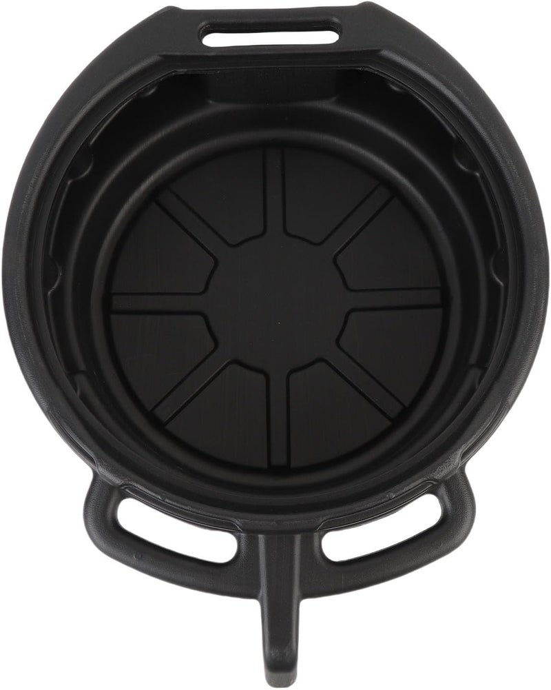 Keenso Oil Drainage Pan 10L Black Oil Plastic Plastic Design Spill Tray To Facilitate Maintenance on Automotive Settings - Image 2