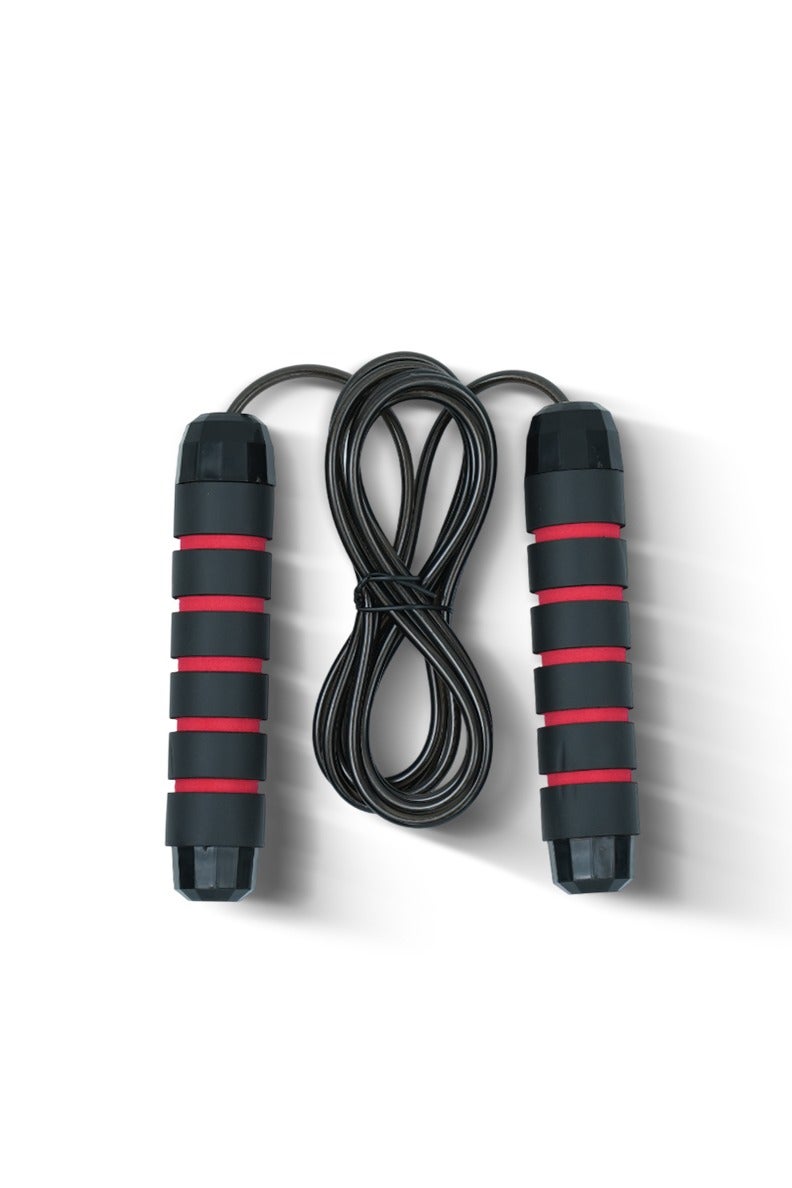 أكسوكس حبل قفز لياقة بدنية AXOX بطول 275 سم – متين وخفيف الوزن لتمارين الكارديو والقدرة على التحمل والرشاقة – مقابض مانعة للانزلاق للاستخدام في المنزل والصالة الرياضية - Image 1