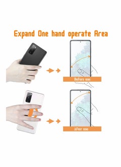 KASTWAVE KASTWAVE Ultra-Thin Silicone Cell Phone Ring Buckle, Elastic Phone Grip Attachable to Magnetic Mount, Applicable Magnetic Wireless Charging Mobile Phone Holder  - Image 4