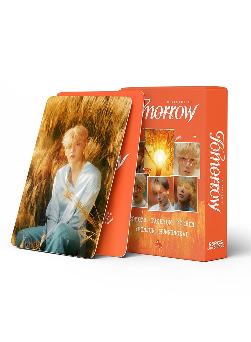 55Pcs Tomorrow X Together  LOMO Cards TXT Minisode 3 TOMORROW Album K-POP Mini FAN merchandise PhotoCards 2025 K-POP Merch WorldTour Collectors Poster GreetingCard - Image 5