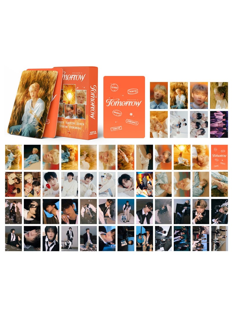 55Pcs Tomorrow X Together  LOMO Cards TXT Minisode 3 TOMORROW Album K-POP Mini FAN merchandise PhotoCards 2025 K-POP Merch WorldTour Collectors Poster GreetingCard - Image 2
