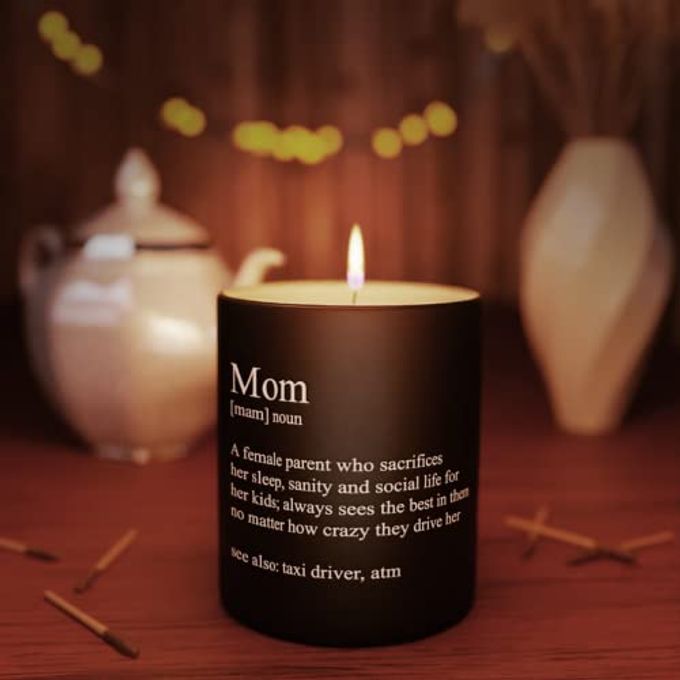 LALEENA Gifts for Mom Scented Candle Luxury Candles for Home Scented Birthday Gifts for Mom (Large 14 oz, Vanilla) - Image 5