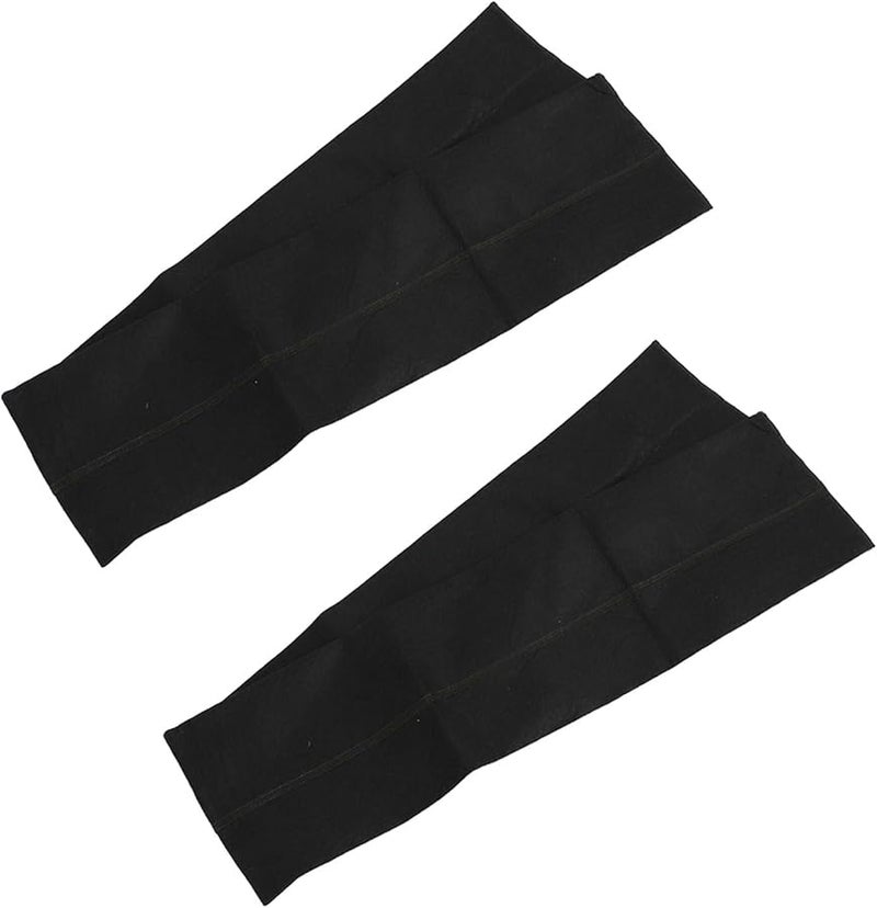 قطعتان 5 أقدام حاجز فيضان نشط بالماء راتنج ماص غير منسوج طبقة مزدوجة حماية الباب - Image 1