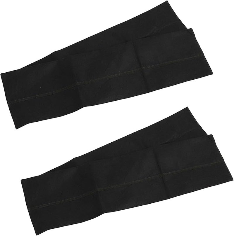 قطعتان 5 أقدام حاجز فيضان نشط بالماء راتنج ماص غير منسوج طبقة مزدوجة حماية الباب - Image 4