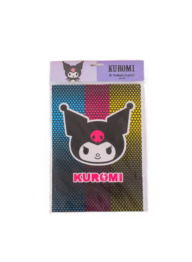 سانريو Sanrio Kuromi Ambition A4 Notebook (English)