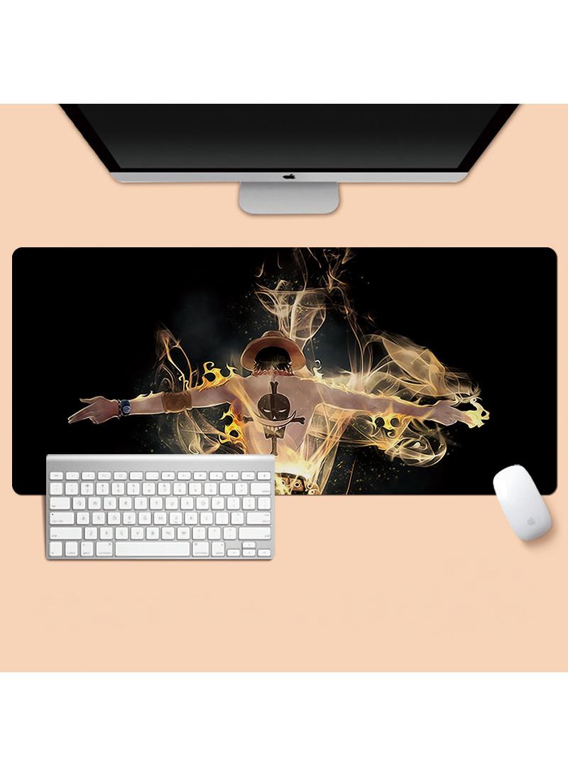 Y&D One Piece Anime Gaming Mouse Pad Extended Large Mat Desk Pad Stitched Edges Mousepad Long Mouse Pad And Non-Slip Rubber Base Mice Pad 800X300X4mm - Image 1