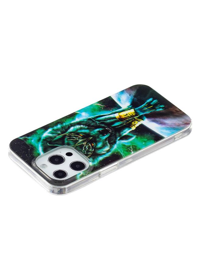 اس-توب جراب لهاتف iPhone 13 Pro جراب واقٍ ناعم من مادة TPU المضيئة - Image 3