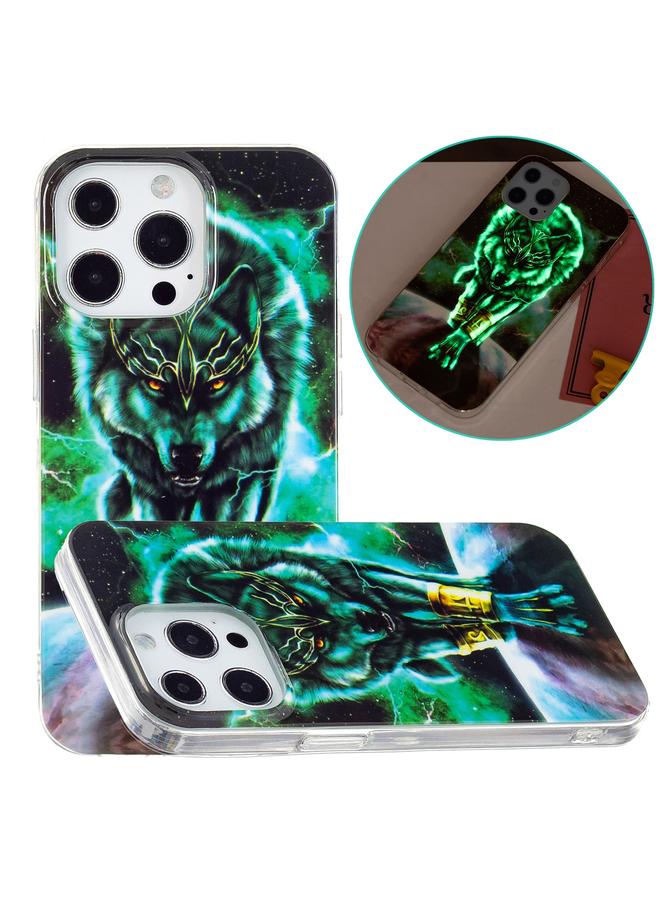 اس-توب جراب لهاتف iPhone 13 Pro جراب واقٍ ناعم من مادة TPU المضيئة - Image 1