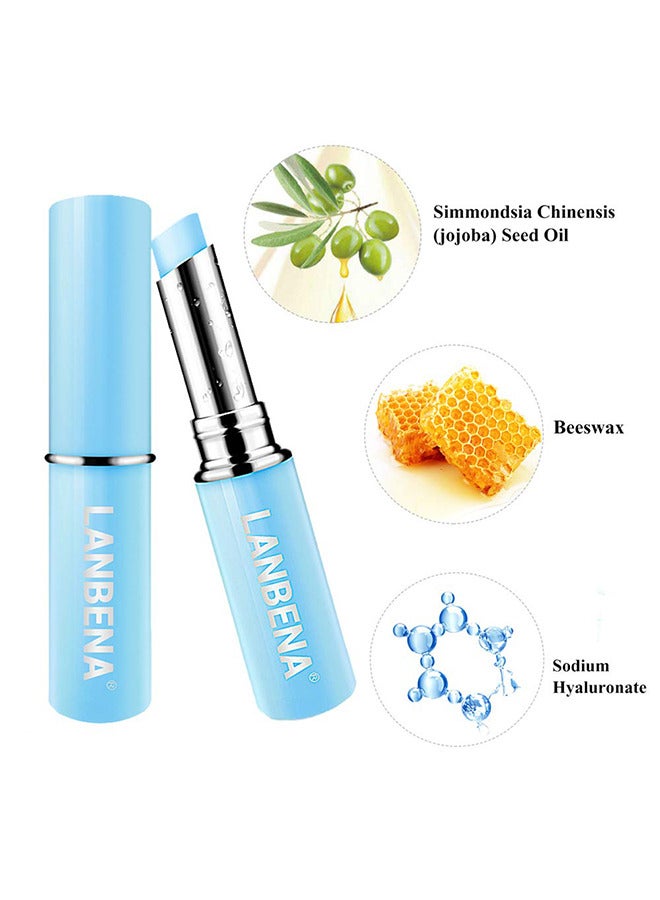 LANBENA Hyaluronic Acid Lip Balm - Nourish And Moisturize For A Long Time - Reduce Fine Lines - Relieve Dryness And Long-Lasting Protection 1.8G - Image 2