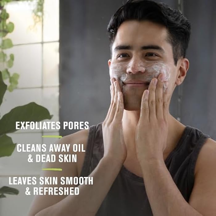 Every Man Jack Gentle Exfoliating Face Scrub For Men- Exfoliate Away Dead Skin, Moisturize, and Revive Tired Skin with Jojoba Beads, Hyaluronic Acid, and Caffeine - 4.2 oz Men’s Face Scrub -Twin Pack - Image 3