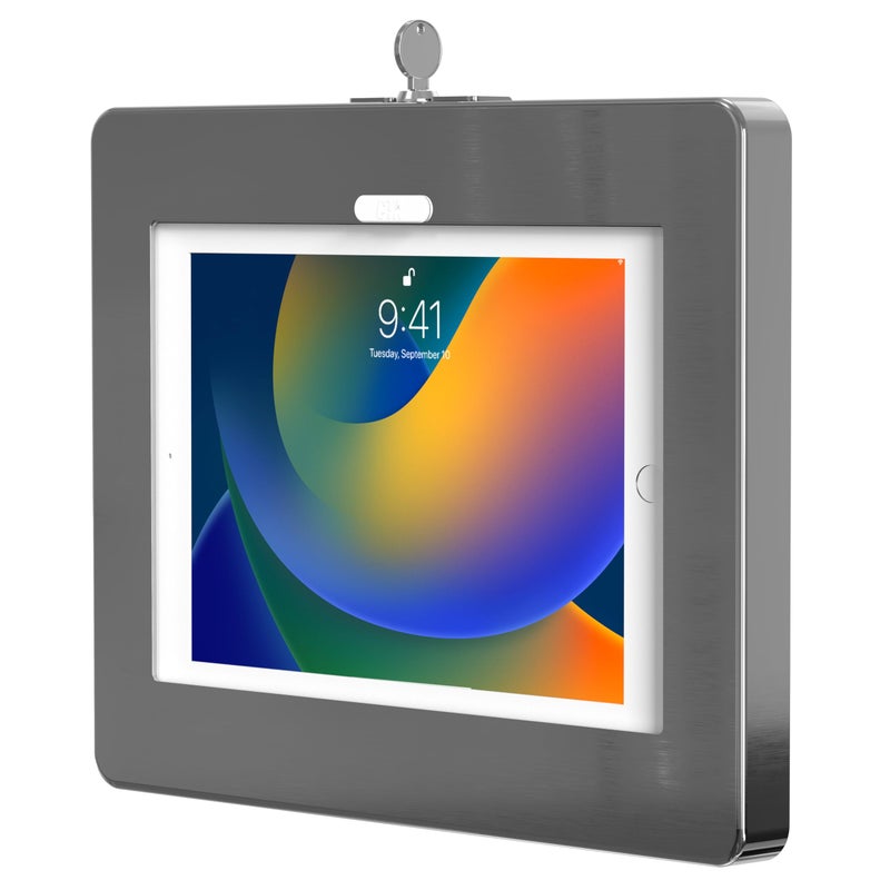 Stainless Steel iPad Wall Mount CTA AntiTheft Tablet Enclosure for iPad 109 10th Gen A16 Air 11 Pro 11 789 Gen 10th Gen 102 Pro 11 Air 4 Galaxy Tabs PADSSPARAW