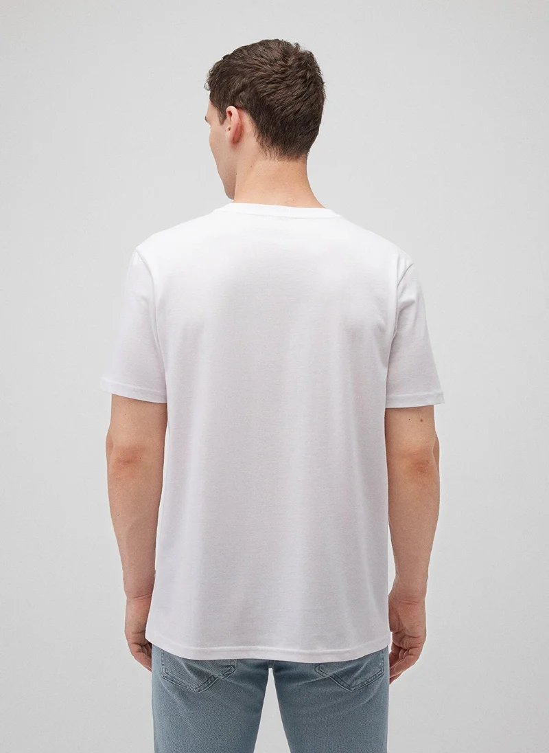 MAVI White Basic T-Shirt